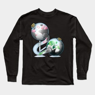 Demigirl And Aromantic Pride Potion Long Sleeve T-Shirt